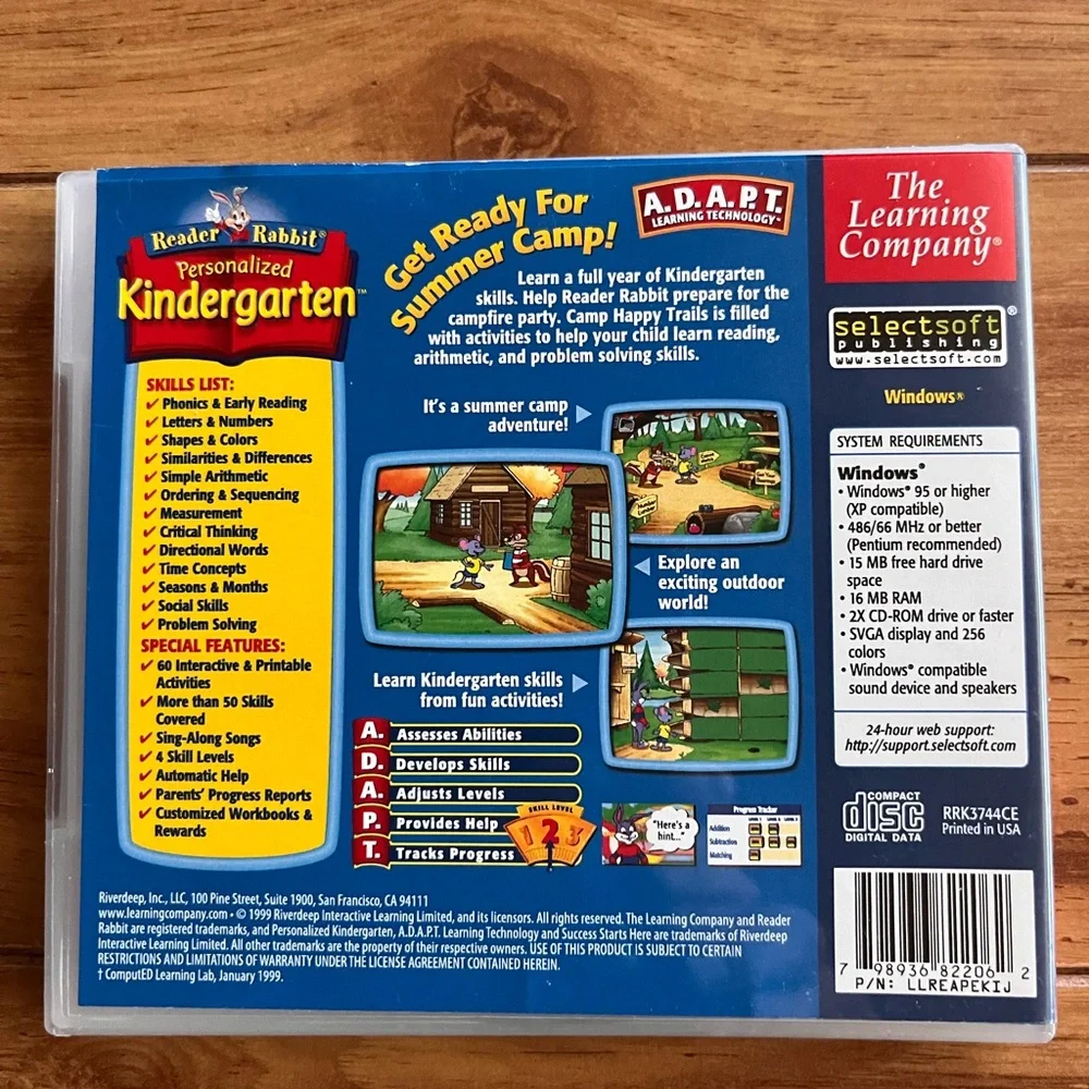 Reader Rabbit Personalized Kindergarten CD-ROM